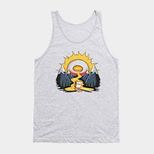 Eggs and Skiing Toast Tank Top